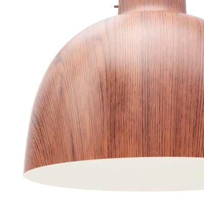 Lámpara de suspensión Bellisima de Kartell efecto madera en Moises Showroom Lámpara de suspensión Bellisima de Kartell efecto madera en Moises Showroom