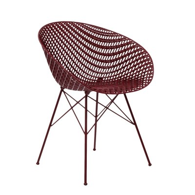 Silla Smatrik Ciruela de Kartell en Moises Showroom Silla Smatrik Ciruela de Kartell en Moises Showroom