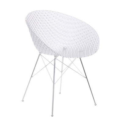 Silla Smatrik Cristal de Kartell en Moises Showroom Silla Smatrik Cristal de Kartell en Moises Showroom
