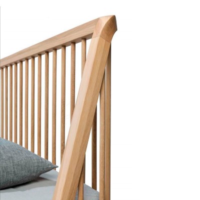 Letto Spindle Oak - Ethnicraft Letto Spindle Oak - Ethnicraft