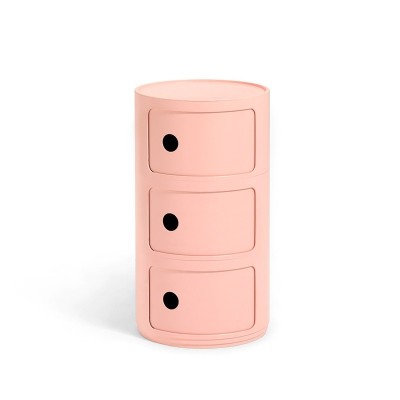 Componibili Bio rosa de Kartell en Moises Showroom Componibili Bio rosa de Kartell en Moises Showroom