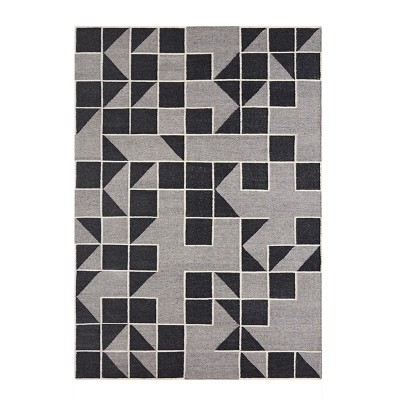 Alfombra Kilim Modica Grey de Gan Rugs en Moises Showroom Alfombra Kilim Modica Grey de Gan Rugs en Moises Showroom