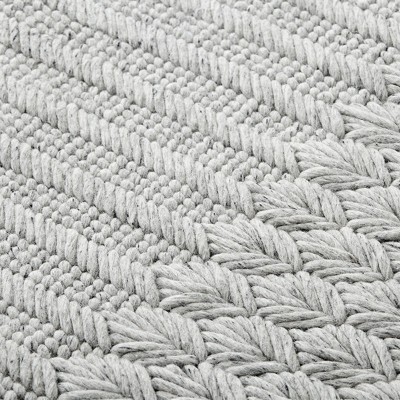 Detalle alfombra Chaddar grey de Gan Rugs en Moises Showroom Detalle alfombra Chaddar grey de Gan Rugs en Moises Showroom