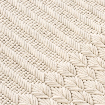 Alfombra Chaddar white de Gan Rugs en Moises Showroom Alfombra Chaddar white de Gan Rugs en Moises Showroom