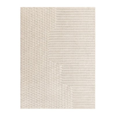 Alfombra Chaddar white de Gan Rugs en Moises Showroom Alfombra Chaddar white de Gan Rugs en Moises Showroom