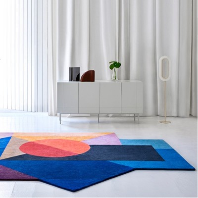 Ambiente Zoe Kubb de Gan Rugs en Moises Showroom Ambiente Zoe Kubb de Gan Rugs en Moises Showroom