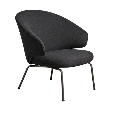 butaca Let sh210 Fritz Hansen pata metálica