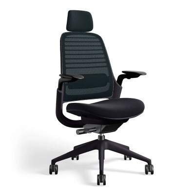 Silla Series 1 de Steelcase con reposacabezas en Moises Showroom Silla Series 1 de Steelcase con reposacabezas en Moises Showroom