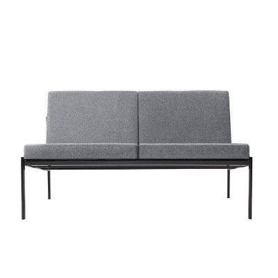 sofá 2 plazas Kiki Artek tapizado gris sofá 2 plazas Kiki Artek tapizado gris
