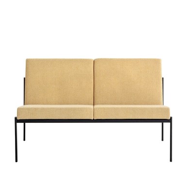 sofá 2 plazas Kiki Artek tapizado amarillo sofá 2 plazas Kiki Artek tapizado amarillo