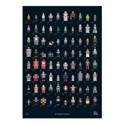 Póster RF Robot collection Vitra Design Museum Póster RF Robot collection Vitra Design Museum