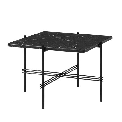 Mesa TS square 55x55 black marquina marble de Gubi en Moises Showroom Mesa TS square 55x55 black marquina marble de Gubi en Moises Showroom