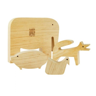 Puzzle 16 animales Danese Milano Enzo Mari animales Puzzle 16 animales Danese Milano Enzo Mari animales