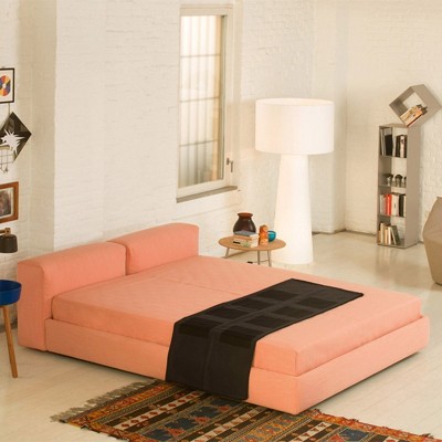 dormitorio con cama Superoblong Cappellini dormitorio con cama Superoblong Cappellini