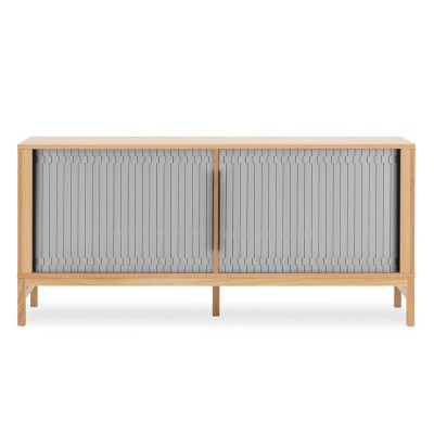 Aparador Jalousi puertas grises Normann Copenhagen