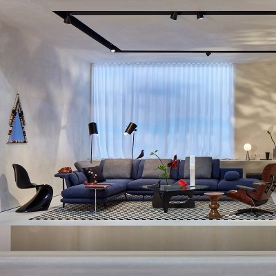 ambiente Panton Chair classic Vitra negra ambiente Panton Chair classic Vitra negra