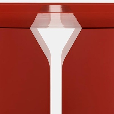 detalle mesa comedor NVL MDF Italia roja detalle mesa comedor NVL MDF Italia roja