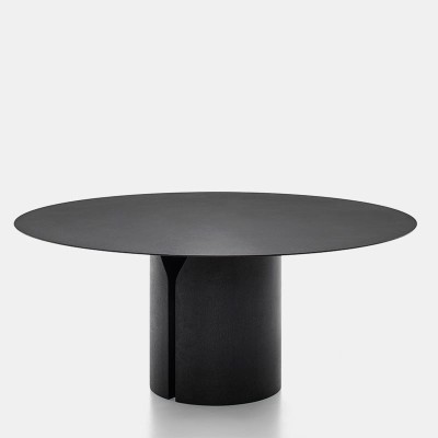 mesa comedor NVL redonda MDF Italia ambiente mesa comedor NVL redonda MDF Italia ambiente