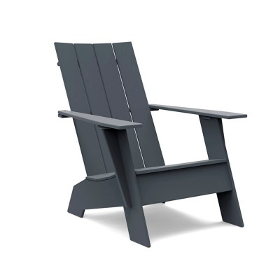 Butaca Adirondack charcoal flat Loll Designs