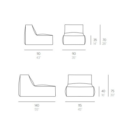 medidas sillones Mareta Diabla outdoor medidas sillones Mareta Diabla outdoor