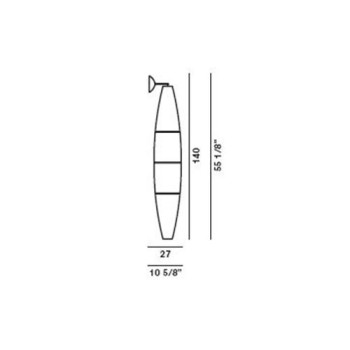 Aplique Havana de pared - Foscarini