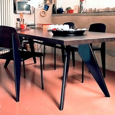 Mesa EM mesa de madeira maciça - Vitra Mesa EM mesa de madeira maciça - Vitra