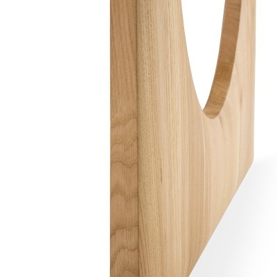 detalle pata mesa de comedor Geometric Ethnicraft roble detalle pata mesa de comedor Geometric Ethnicraft roble