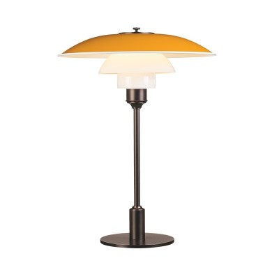 lámpara sobremesa PH 3½-2½ Louis Poulsen amarillo