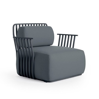 sillón con brazos Grill Diabla outdoor plain Antracita sillón con brazos Grill Diabla outdoor plain Antracita