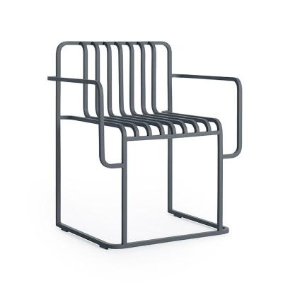 silla con brazos Grill Diabla outdoor antracita silla con brazos Grill Diabla outdoor antracita
