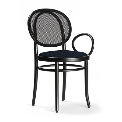 sillas con brazo N.0 lacada negro Thonet Vienna sillas con brazo N.0 lacada negro Thonet Vienna