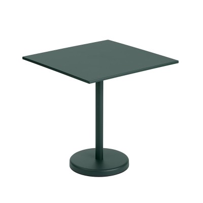 Mesa Linear Steel Café Table 70x70 de Muuto en Moises Showroom Mesa Linear Steel Café Table 70x70 de Muuto en Moises Showroom