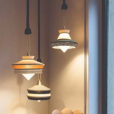 detalle ambiente lámparas Calypso SO Contardi