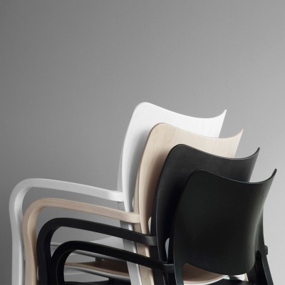 sillas apilables Laclasica con brazos Stua sillas apilables Laclasica con brazos Stua