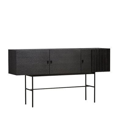 aparador Array 180x97 roble negro Woud aparador Array 180x97 roble negro Woud