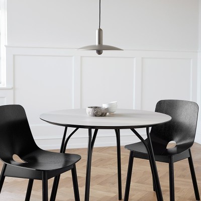 comedor con mesa comedor Tree Woud beige/negro comedor con mesa comedor Tree Woud beige/negro