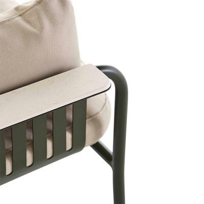 detalle Dekton sillón de exterior Capa Gandía Blasco detalle Dekton sillón de exterior Capa Gandía Blasco