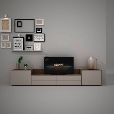 Mueble TV Freestyle de Arlex, composición 70. Mueble TV Freestyle de Arlex, composición 70.