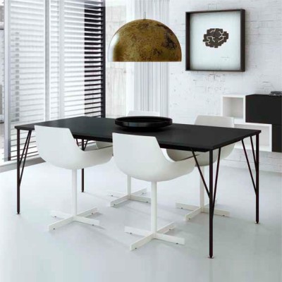 Mesa Feel de Arlex en lacado negro Mesa Feel de Arlex en lacado negro