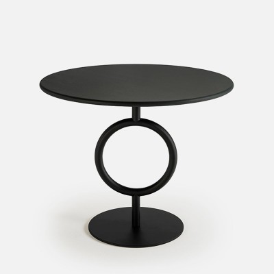 mesa Totem altura 74 cm Sancal negra mesa Totem altura 74 cm Sancal negra