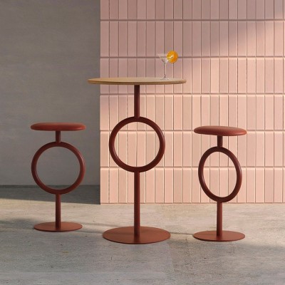 mesa altura 110 cm y 2 taburetes Totem Sancal mesa altura 110 cm y 2 taburetes Totem Sancal