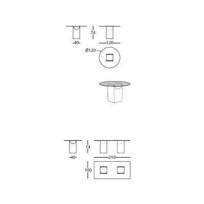 Sancal mesa comedor Vestige Sancal mesa comedor Vestige