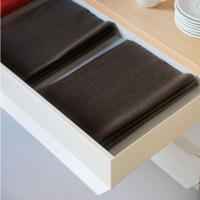 detalle cajón acero blanco Tria shelving system Mobles 114 detalle cajón acero blanco Tria shelving system Mobles 114