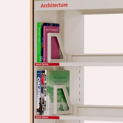 Mobles 114 Tria accessories metal shelf marker Mobles 114 Tria accessories metal shelf marker