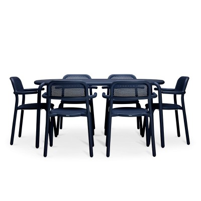 Mesa Toni Tavolo Dark Ocean de Fatboy en Moises Showroom Mesa Toni Tavolo Dark Ocean de Fatboy en Moises Showroom