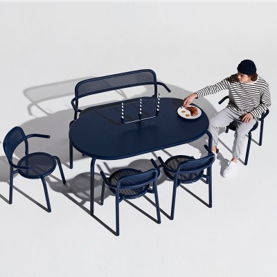 Mesa Toni Tavolo Dark Ocean de Fatboy en Moises Showroom Mesa Toni Tavolo Dark Ocean de Fatboy en Moises Showroom