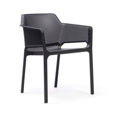 silla Net de exterior antracita Nardi silla Net de exterior antracita Nardi