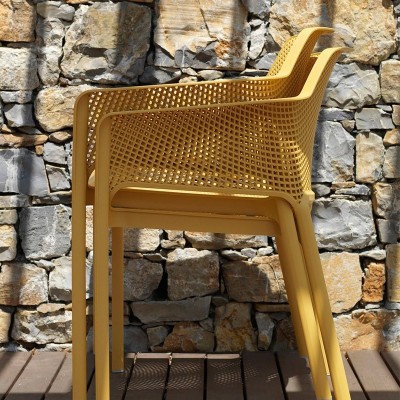 sillas Net de exterior Nardi apilables sillas Net de exterior Nardi apilables
