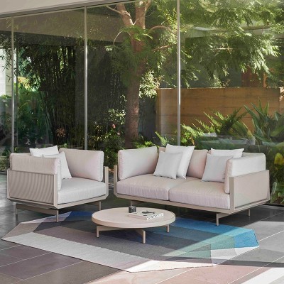 sofá 2 plazas y sillón Onde Gandía Blasco