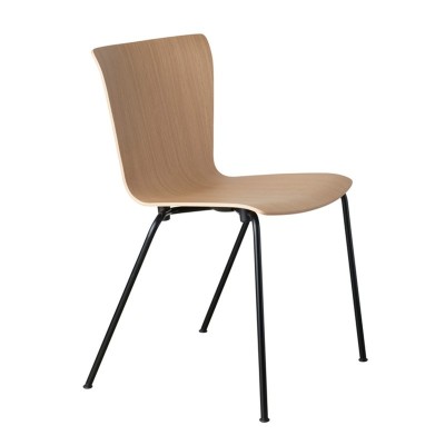 Silla Vico Duo roble de Fritz Hansen en Moises Showroom Silla Vico Duo roble de Fritz Hansen en Moises Showroom